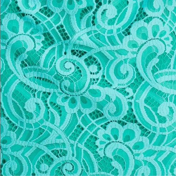 Lilly Pulitzer Meryl Lace Mini Dress in Poolside Blue - Picture 3 of 9